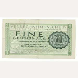 German Wehrmacht Banknote 1RM