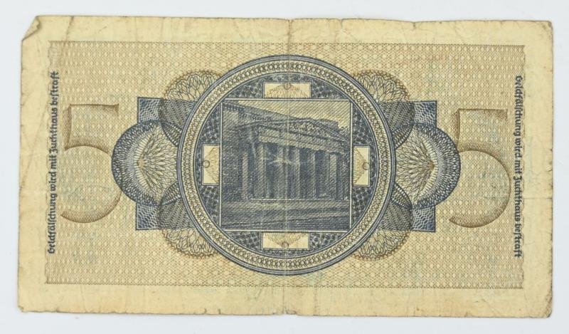 German Third Reich period Banknote — image 2