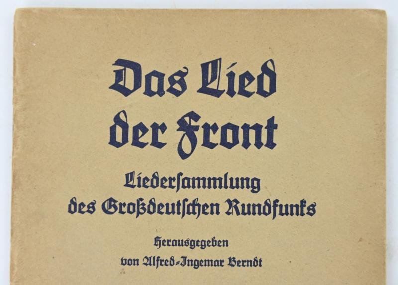 German WH Songbook 'Lied der Front' — image 2