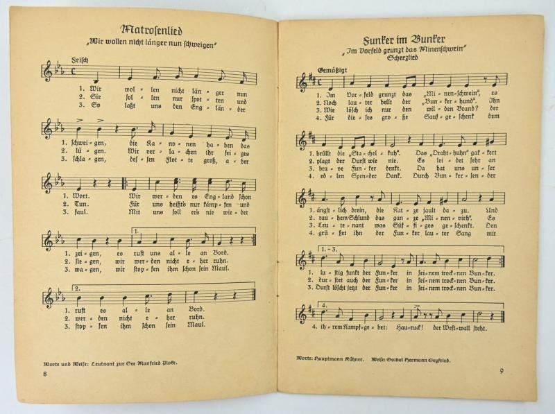 German WH Songbook 'Lied der Front' — image 3