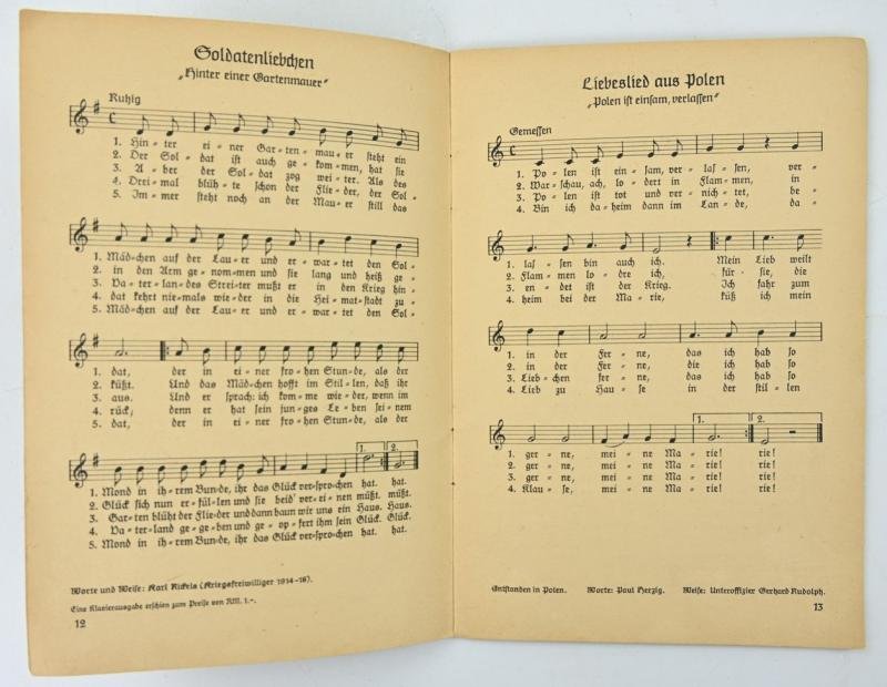 German WH Songbook 'Lied der Front' — image 4