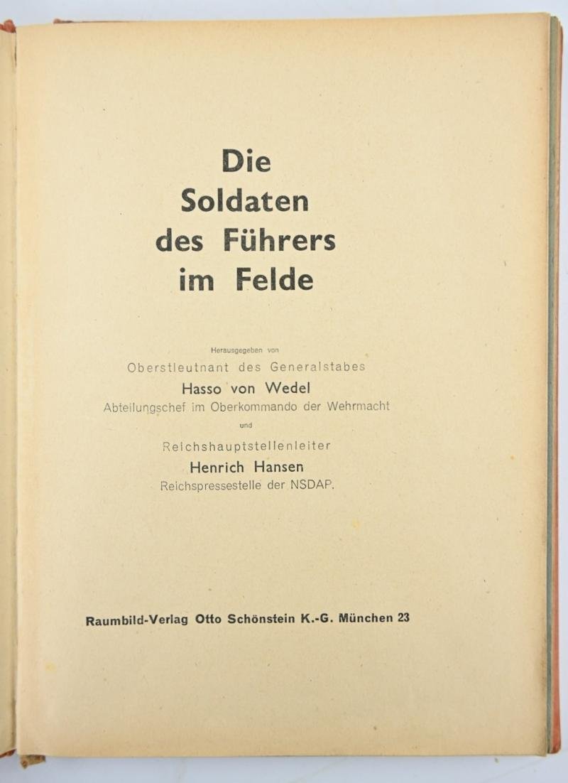 German 3D picture Album 'die Soldaten des Führers im Felde' — image 5