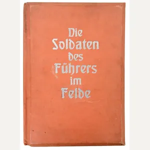 German 3D picture Album 'die Soldaten des Führers im Felde'