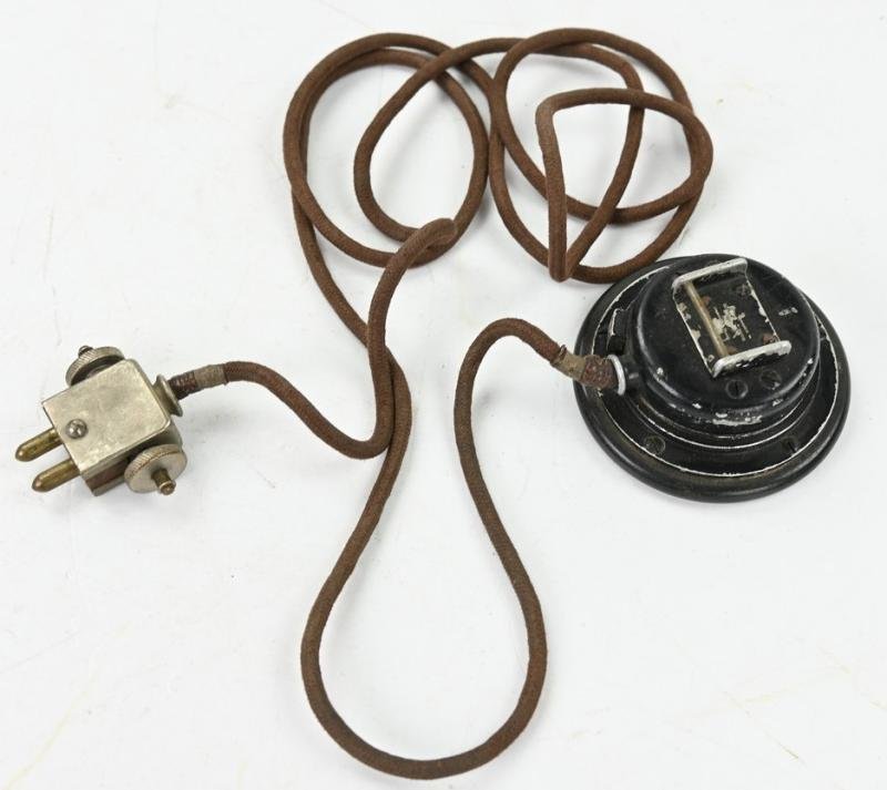 German WH Signal Troops FF33 Field Phone Kopffernhörer — image 2