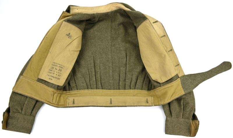 Canadian WW2 NCO Battle Dress Set 21st Army Group — image 10