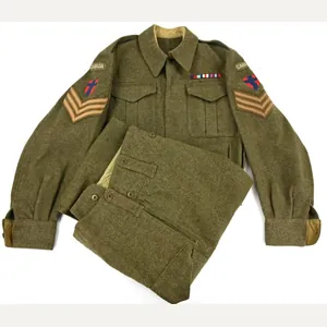 Canadian WW2 NCO Battle Dress Set 21st Army Group