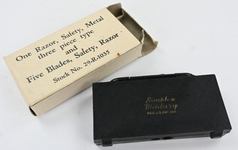 US WW2 Enlisted Men 'Simplex' Safety Razor in case — image 3