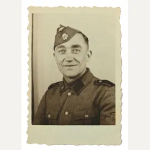 German Waffen-SS Portrait Picture