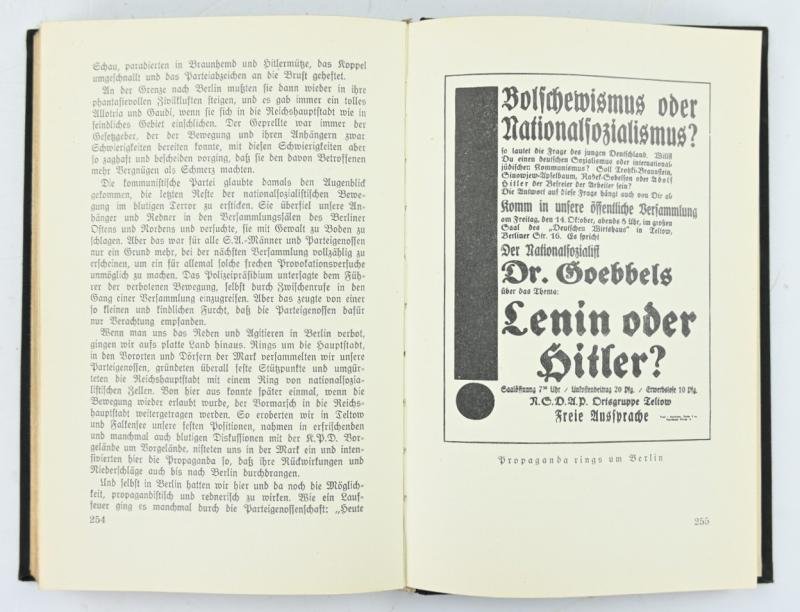 German Book Joseph Goebbels 'Kampf um Berlin' — image 6