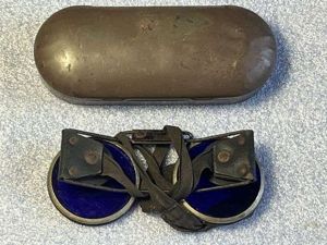 117) Excellent Original WW2 ARP Evertrusty Incendiary Fire Fighting Goggles …