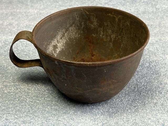 64) Excellent Original French Army 1855 Pattern Cup Dated 1867 Franco-Prussian War — image 8