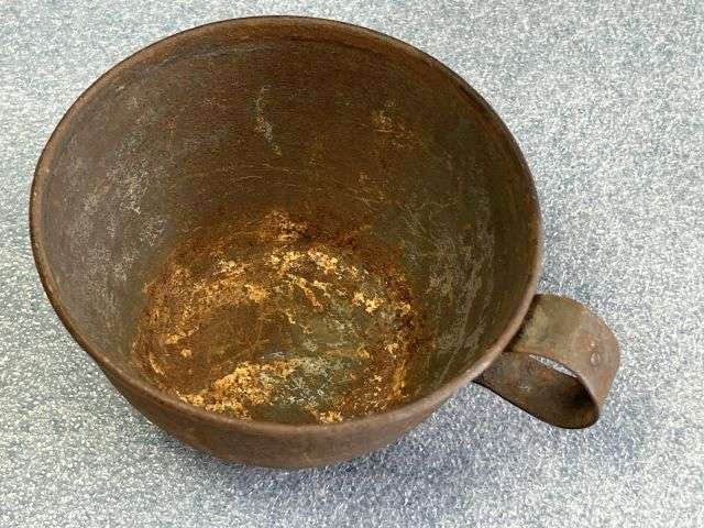 64) Excellent Original French Army 1855 Pattern Cup Dated 1867 Franco-Prussian War — image 9