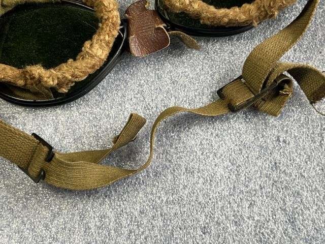 22) Good Original WW2 US Army Ski & Mountain Troops Goggles & Issue Case — image 5
