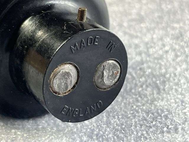 24) Excellent Original WW2 British V&E Home Front Black-out Lamp House Light with Yellow Shade — image 4