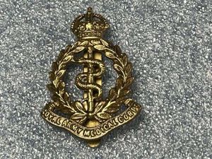 99) Good Original WW1 WW2 Royal Army Medical Corps Cap …
