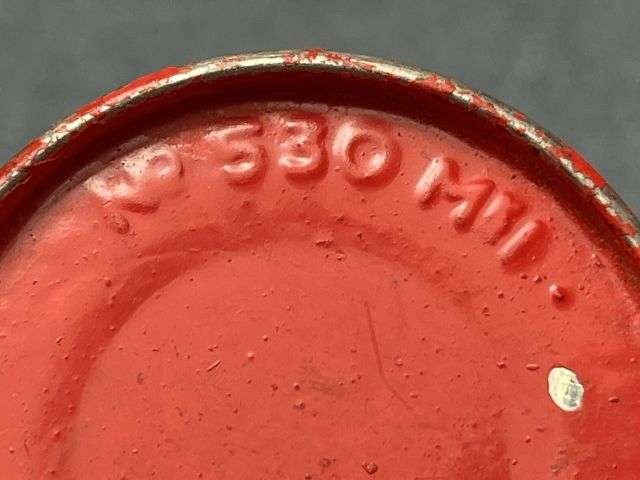 108) Excellent Original WW2 British Army Mills Grenade Detonator Tin Dated 1945 — image 3