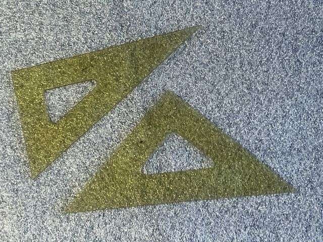 111) Very Nice WW2 British Army Instruments, Drawing, Common T.P. VC 5820 Wooden Case & Contents — image 9