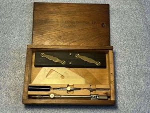 111) Very Nice WW2 British Army Instruments, Drawing, Common T.P. …