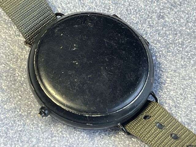 116) Nice Original WW2 British SOE Wrist Compass With Replacement Strap — image 7