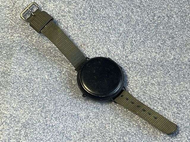 116) Nice Original WW2 British SOE Wrist Compass With Replacement Strap — image 8