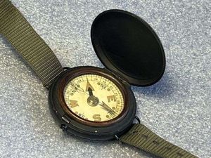 116) Nice Original WW2 British SOE Wrist Compass With Replacement …