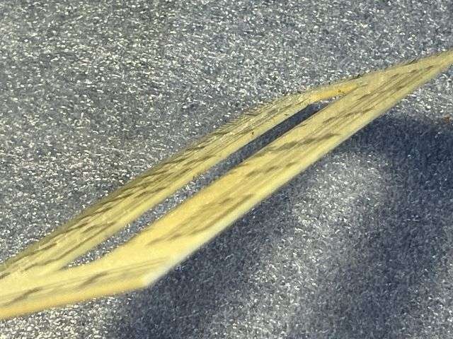 119) Excellent Original WW2 British 37 Pattern Web Map Case Protractors, Rectangular, Ivorine, 6 Inch 'A' MK.IV — image 4