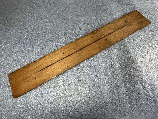 80) Excellent Original WW2 RAF Air Ministry Navigators Wooden Parallel Rule AM 1940 — image 3
