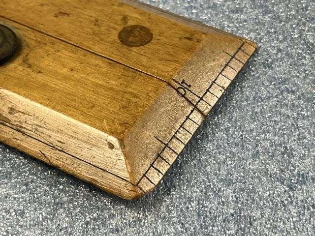 80) Excellent Original WW2 RAF Air Ministry Navigators Wooden Parallel Rule AM 1940 — image 5