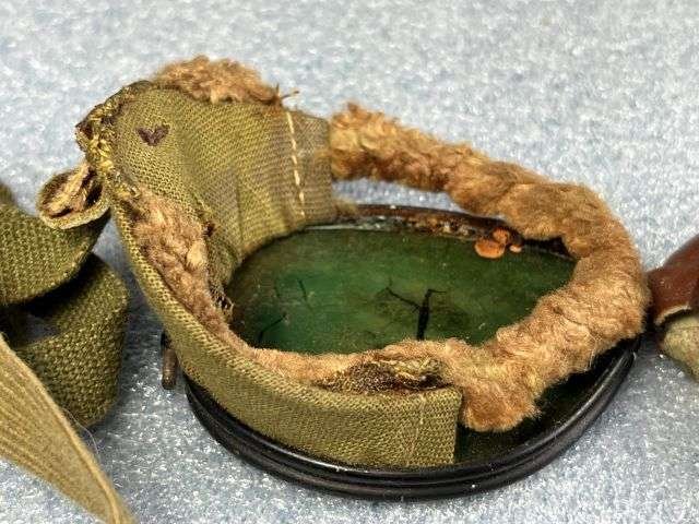 81) Tatty Damaged Original WW2 US Army Ski & Mountain Troops Goggles Good For Spares — image 5