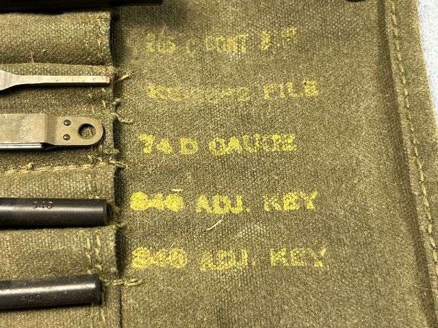 86) Unidentified Complete Original WW2 US Army Signals? Tool Kit 265C, 74D, 340 Adjustment Keys — image 5