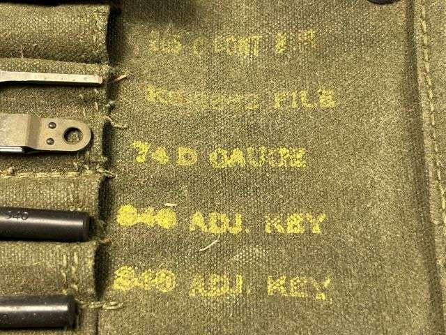 86) Unidentified Complete Original WW2 US Army Signals? Tool Kit 265C, 74D, 340 Adjustment Keys — image 7