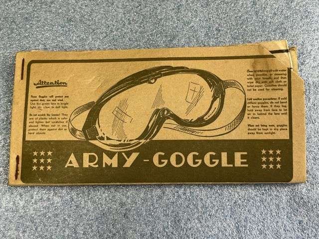 57) Good Original WW2 US Army M-43 Spare Clear Goggle Lens — image 11