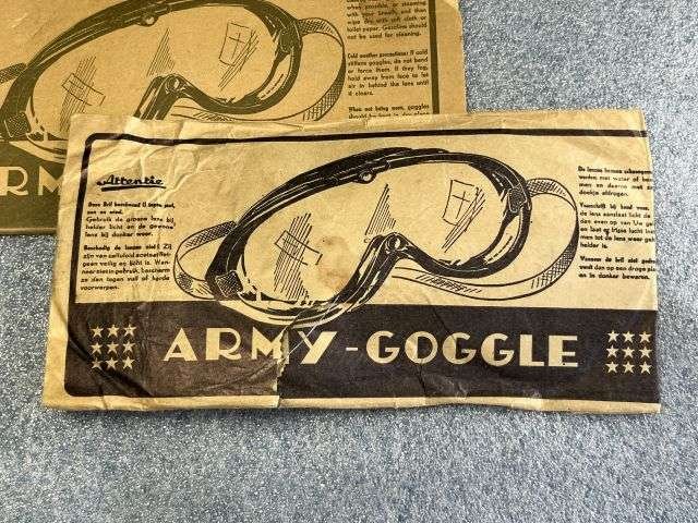 57) Good Original WW2 US Army M-43 Spare Clear Goggle Lens — image 6