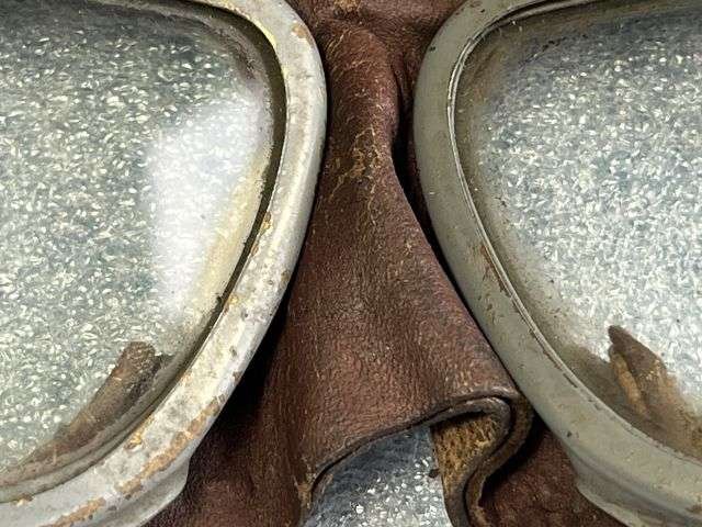 65) Good Original Vintage RAF Issue MKVIII Flying Goggles In Used Condition — image 7