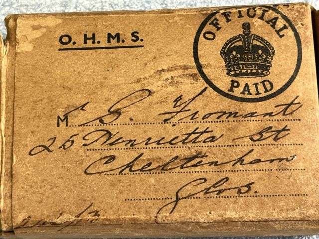 66) Excellent Original WW2 Full Size Medal Set of 4 with Certificate & Issue Box 1939-45 Star, Burma Star, Defence Medal, War Medal All Mint — image 11