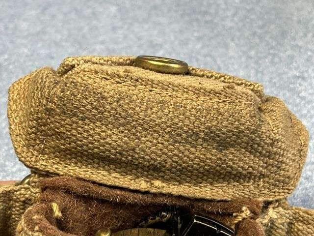 68) Excellent Original WW2 Verner's Pat British Army Issue Marching Compass Dated 1937 & Issue 37 Pat Case — image 13