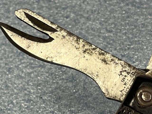 75) Nice Original WW2 British Army Issue Jack Knife L. Wilson Sheffield 1942? — image 5