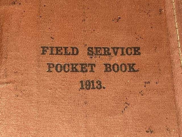 77) Excellent WW1 British Officers Field Service Pocket Book 1913 Named to A Lance Corporal in The HLI — image 10