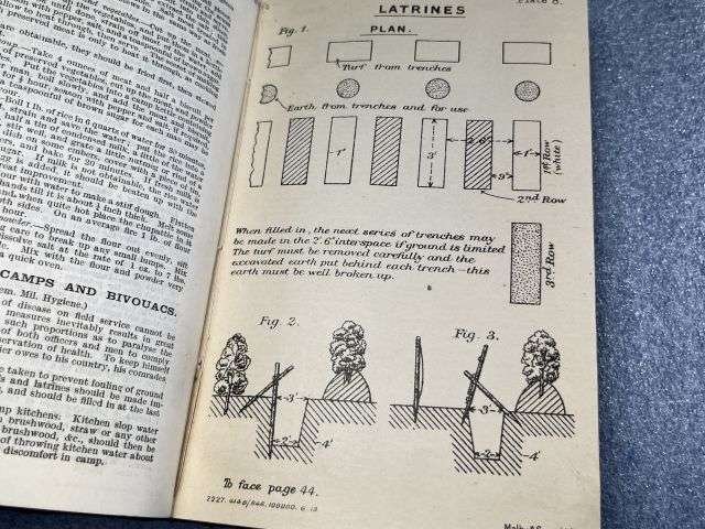 77) Excellent WW1 British Officers Field Service Pocket Book 1913 Named to A Lance Corporal in The HLI — image 2
