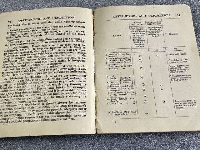 40) Good Original WW2 The Home Guard Training Manual Dated 1941 — image 3