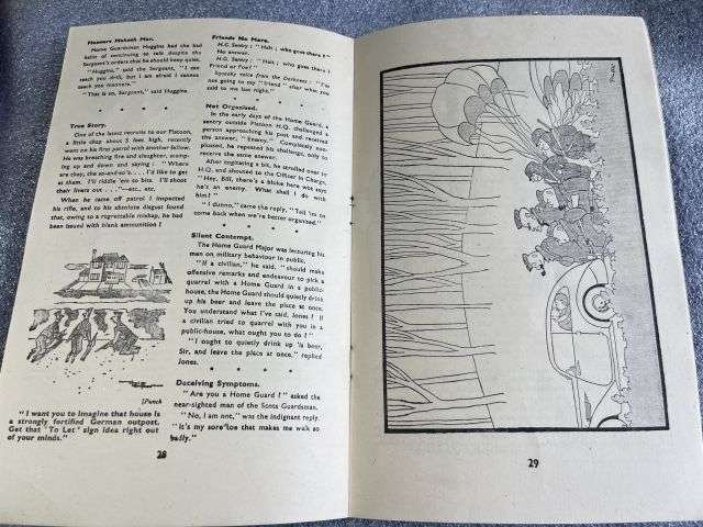 41) Good Original WW2 Comical Book Laughs With The Home Guard — image 3