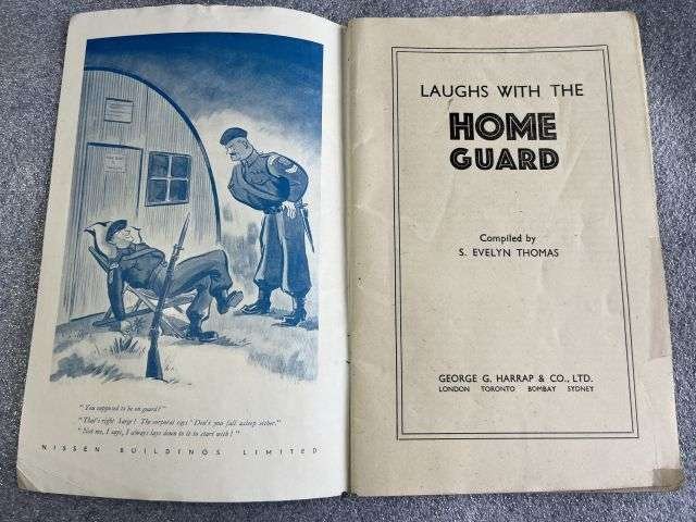 41) Good Original WW2 Comical Book Laughs With The Home Guard — image 5