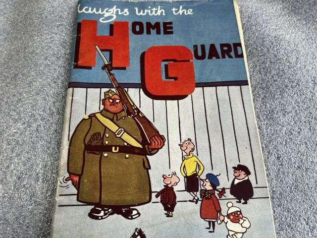 41) Good Original WW2 Comical Book Laughs With The Home Guard — image 7