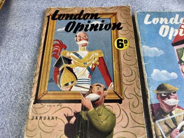 42) Set of 3 Original WW2 London Opinion Magazines Dated 1940-1942 — image 22