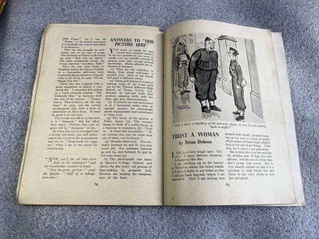 42) Set of 3 Original WW2 London Opinion Magazines Dated 1940-1942 — image 3