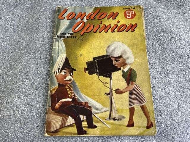 42) Set of 3 Original WW2 London Opinion Magazines Dated 1940-1942 — image 6
