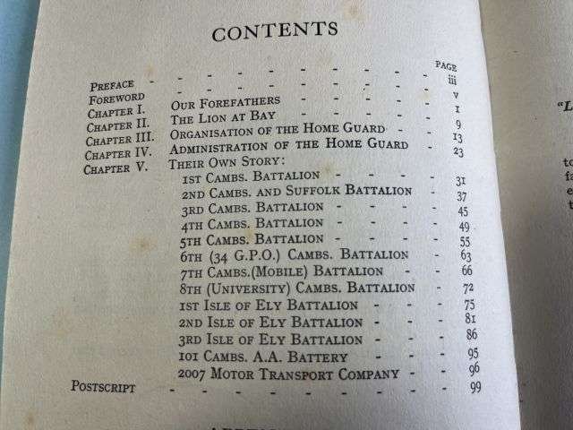43) Good Original WW2 Book We Also Served. The Story of The Home Guard In Cambridgeshire & The Isle of Ely 1940-1943 — image 6