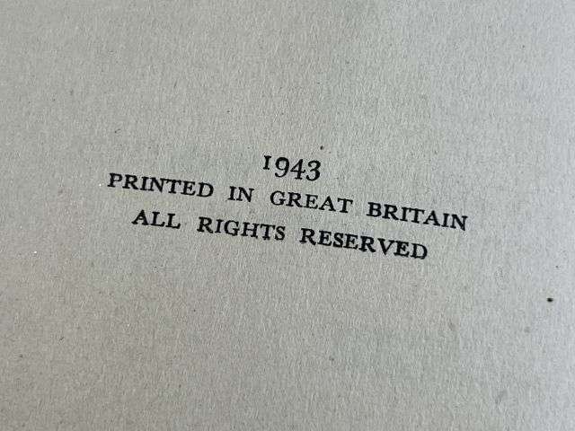 44) Tatty Used Original WW2 Book Keep The Home Guard Turning 1943 — image 4