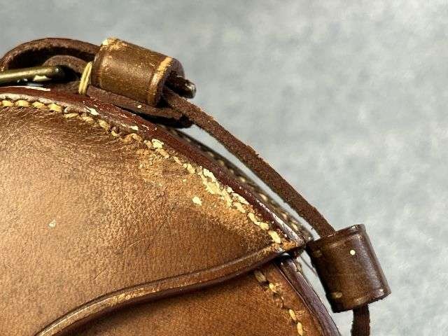 47) Excellent Original Pre WW1 British Officers Verner's Pattern Compass Dated 1910 & Leather Case 1908 — image 15