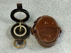 47) Excellent Original Pre WW1 British Officers Verner's Pattern Compass …
